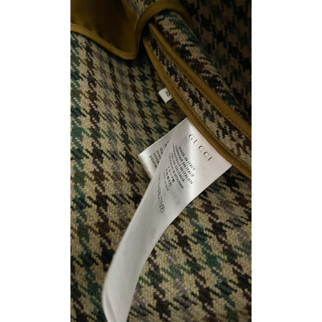GUCCI - GUCCI 19aw 千鳥格子 チェスターコート の通販 by 雁's GUCCI - GUCCI 19aw 千鳥格子 チェスターコート の通販 by 雁's