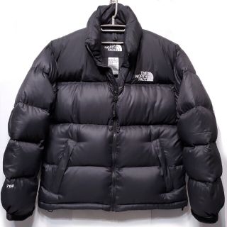 ザノースフェイス(THE NORTH FACE)のTHE NORTH FACE NUPTSE ヌプシ 700 ダウン 黒 ブラック(ダウンジャケット)