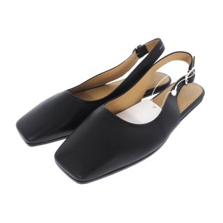 MM6 トゥシェイプ フレア メッシュ パンプス-