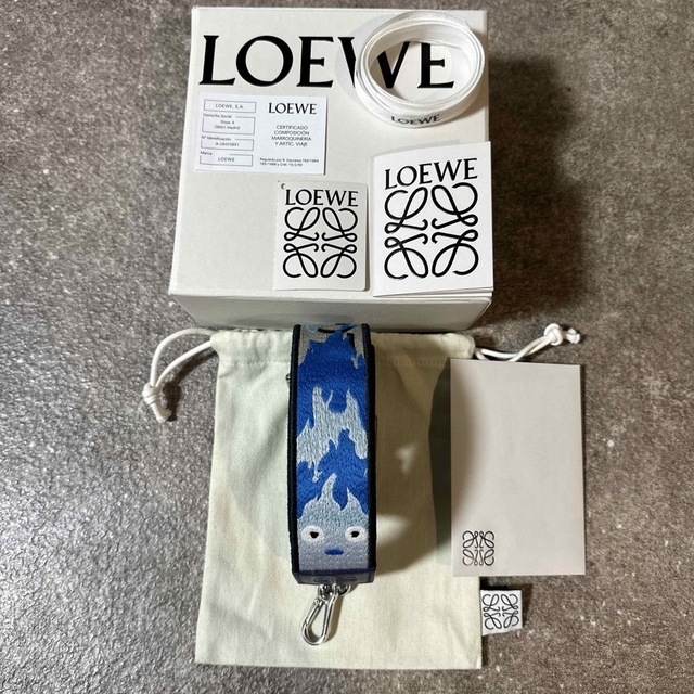 LOEWE ロエベ カルシファー ハウルの動く城 ハウル ストラップ LOEWE ロエベ カルシファー ハウルの動く城 ハウル ストラップ
