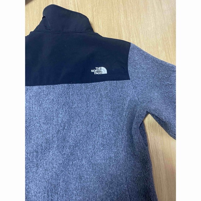 ザノースフェイス 刺繍ワンポイントロゴ デナリ フリース ジャケット バイカラー