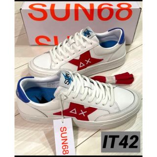 SUN68 - SALE‼️【新品】SUN68(サンシックスエイト) オレンジレッド 40