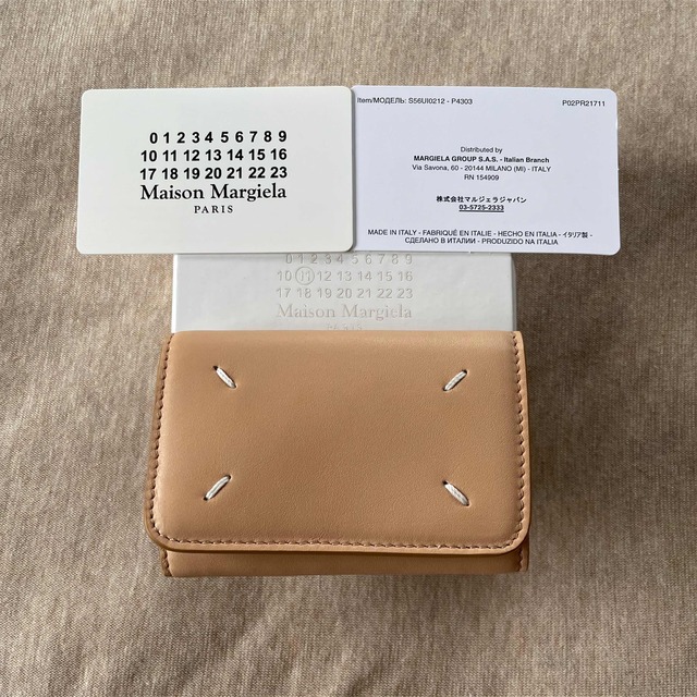 クリスマスファッション 新品 メゾン マルジェラ 4ステッチ カード