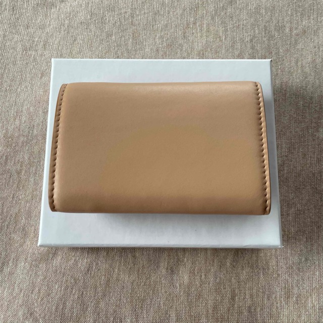 Maison Martin Margiela(マルタンマルジェラ)の新品 メゾン マルジェラ 4ステッチ カードケース 札入れ Nude 折り財布 メンズのファッション小物(折り財布)の商品写真