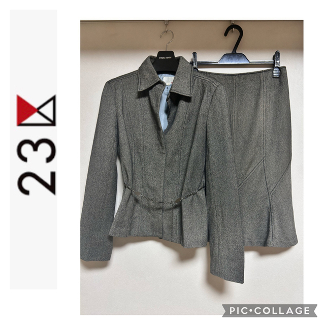 23区(ニジュウサンク)の23区deux スーツ　セットアップ レディースのフォーマル/ドレス(スーツ)の商品写真