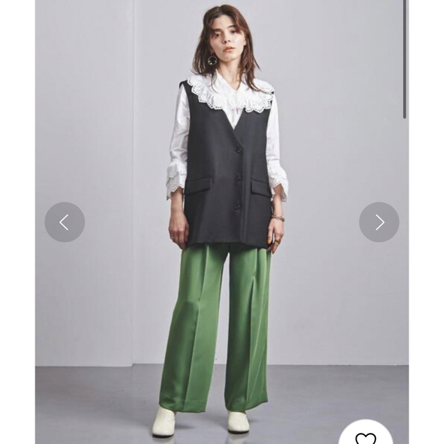 UNITED ARROWS(ユナイテッドアローズ)のelin ウールジレ レディースのトップス(ベスト/ジレ)の商品写真