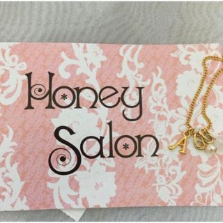 ハニーサロン(Honey Salon)の未使用　イニシャル　ネックレス(ネックレス)