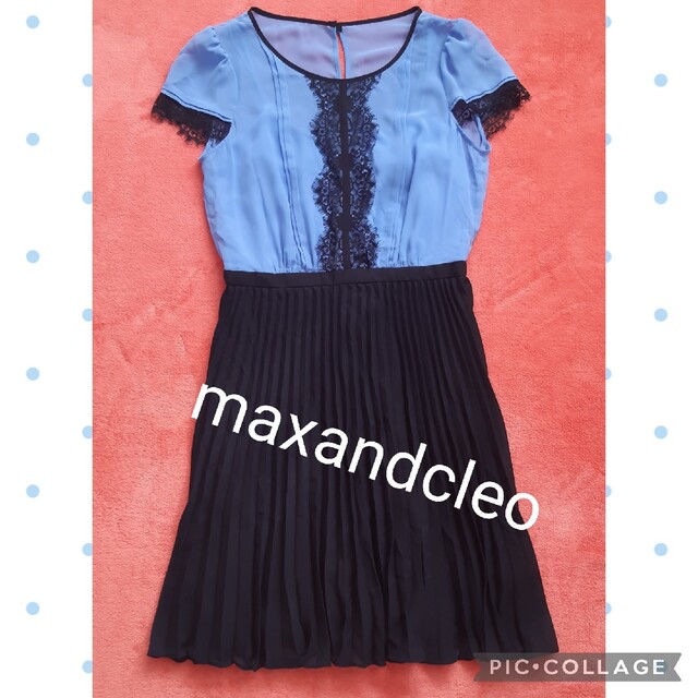 BCBGMAXAZRIA(ビーシービージーマックスアズリア)のmaxandcleo マックスアンドクレオ ワンピース ドレス 新品 レース レディースのフォーマル/ドレス(ミディアムドレス)の商品写真