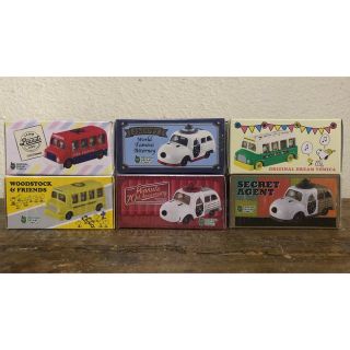 タカラトミー(Takara Tomy)の新品　ドリームトミカ　スヌーピー  6個SET(ミニカー)