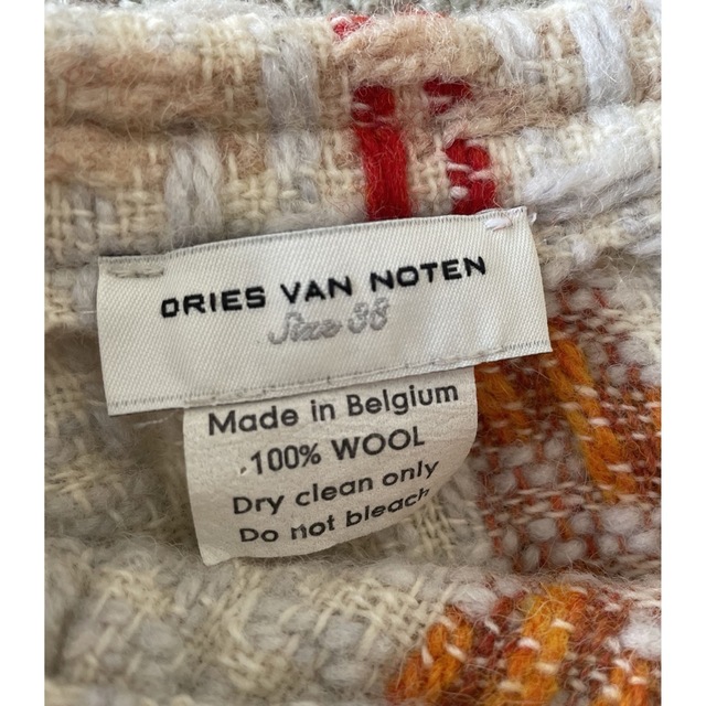 DRIES VAN NOTEN ツイード フレアスカート ファッションの通販 www