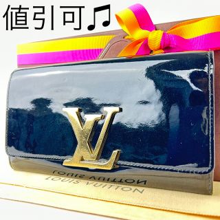 LOUIS VUITTON - 【レア】【良品】ルイヴィトン☆長財布☆黒色☆正規品