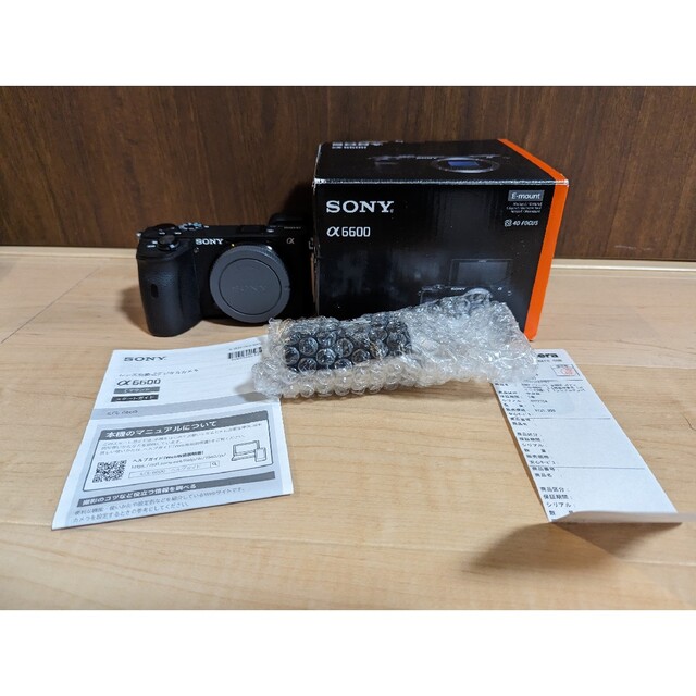 NEW限定品】 SONY - ボディ ILCE-6600 α6600 最終お値下げ【美品】SONY ...