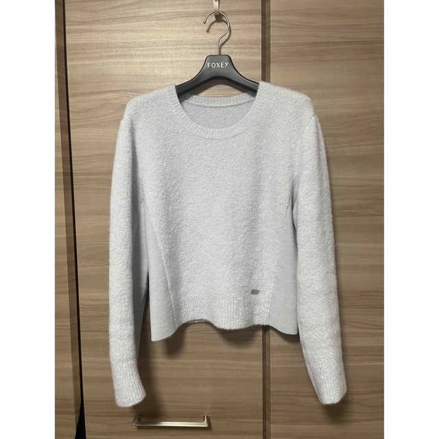 搬入設置サービス付 FOXEY 2022年 KNIT TOP LUNETTA ニット 美品 38