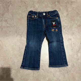 ダブルビー(DOUBLE.B)の☆美品☆ミキハウス　ダブルビー　くま　ボトムス　キッズ　子ども服ブーツカット(パンツ/スパッツ)