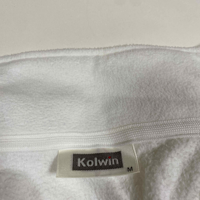 Kolwin白フリース千鳥格子上着 レディースのジャケット/アウター(ブルゾン)の商品写真