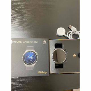 ファーウェイ(HUAWEI)の2022/12月購入【美品】HUAWEI Watch gt3 pro (腕時計(デジタル))