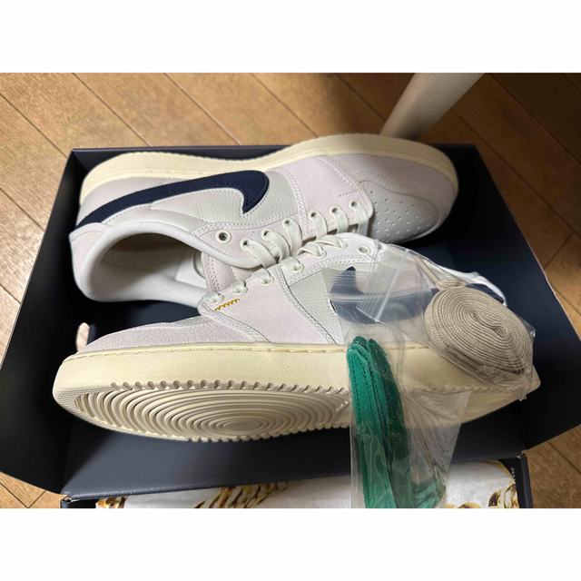 Jordan Brand（NIKE）(ジョーダン)のUNION × Air Jordan 1 Low KO Sail Leather メンズの靴/シューズ(スニーカー)の商品写真