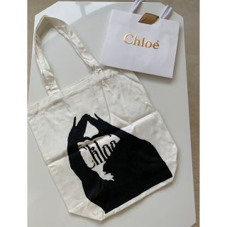 クロエ(Chloe)の【美品・非売品】クロエ Chloe キャンバス トートバッグ ノベルティ(トートバッグ)