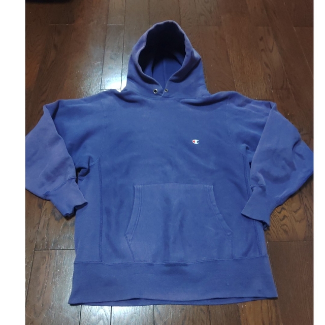 Champion リバースウィーブ パーカー L 刺繍タグ 古着 ヴィンテージ