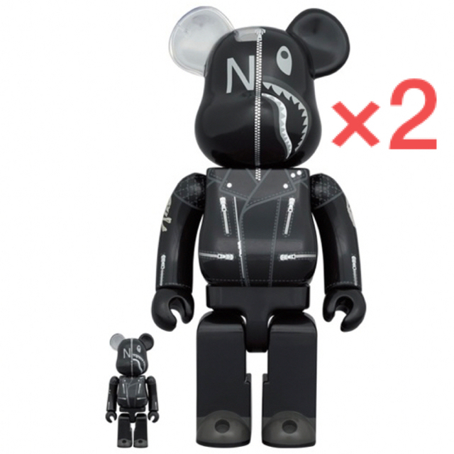 ファッションなデザイン NEIGHBORHOOD BAPE BE@RBRICK - BE@RBRICK 100