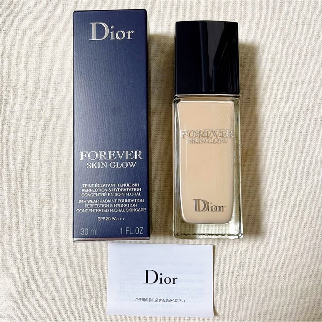 Dior フォーエバーフルイドグロウ　リキッドファンデーション　1N 美品