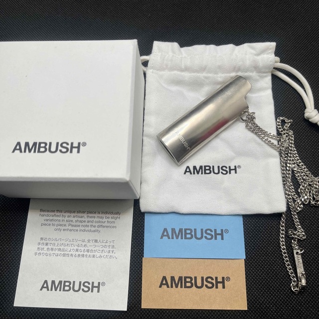 AMBUSH(アンブッシュ)のAMBUSH ライターケースネックレス　コムドットやまと メンズのアクセサリー(ネックレス)の商品写真