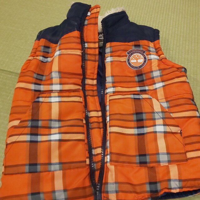 Timberland(ティンバーランド)のTIMBERLANDのベストダウン キッズ/ベビー/マタニティのキッズ服男の子用(90cm~)(ジャケット/上着)の商品写真