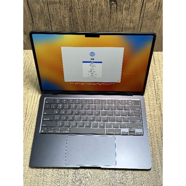 Apple(アップル)の美品 M2 MacBook Air 16GB 8コア 1TB ミッドナイト スマホ/家電/カメラのPC/タブレット(ノートPC)の商品写真