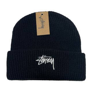 ステューシー(STUSSY)のStüssy ステューシー　ニット帽　新品未使用　ビーニー　USA製(ニット帽/ビーニー)