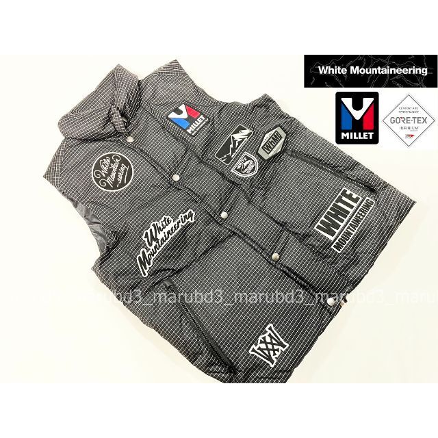 WHITE MOUNTAINEERING - ホワイトマウンテニアリング ゴアテックス ミレー ダウンベスト(1)