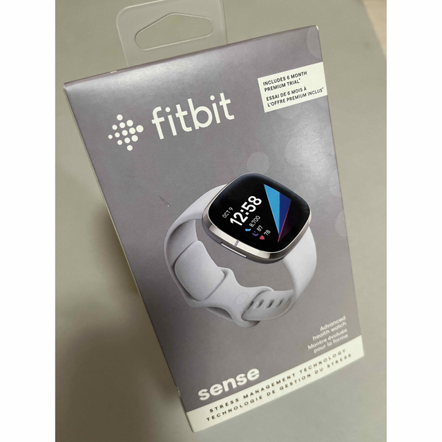 Fitbit Sense ルナホワイト/ソフトゴールド 品