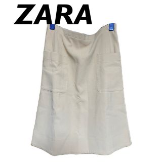 ザラ(ZARA)の【ZARA】ザラ　ストレッチ　スカート(ひざ丈スカート)