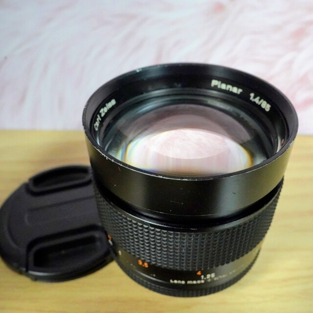 外箱不良宅配便送料無料 13678 Contax Planar 85mm F1.4 AEG プラナー