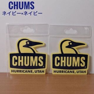 チャムス(CHUMS)の✨送料無料✨チャムス　ステッカー　ネイビー×ネイビー　２枚セット(その他)