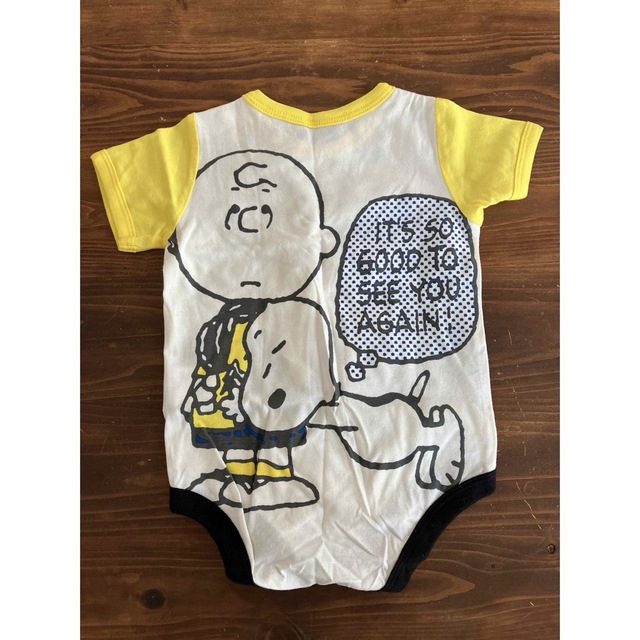 PEANUTS(ピーナッツ)のスヌーピー　ロンパース　70cm キッズ/ベビー/マタニティのベビー服(~85cm)(ロンパース)の商品写真