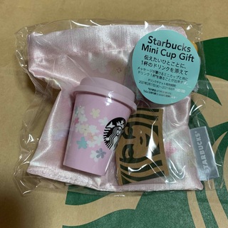 スターバックスコーヒー(Starbucks Coffee)のスタバ　ミニカップギフト　SAKURA2021(小物入れ)