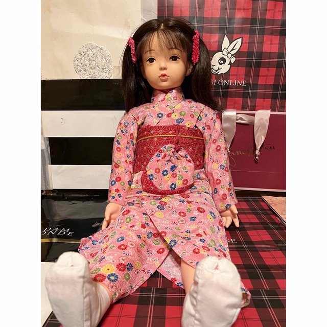 ぬいぐるみ/人形創作人形　島村龍児作　ドール　女の子　約80cm