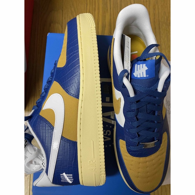 新品レア！NIKE AIR force1 undefeatedコラボ  28.5 2