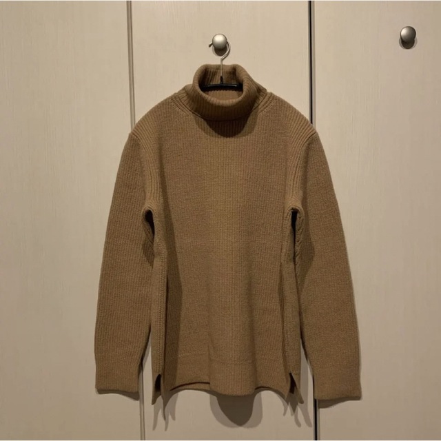 A.P.C. アーペーセー カシミヤ混タートルネックニット 中厚手