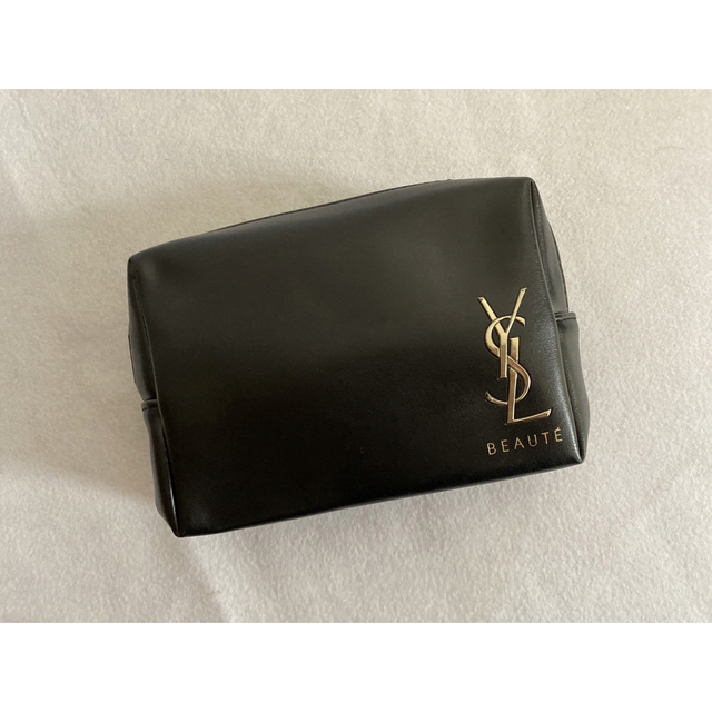 Yves Saint Laurent Beaute(イヴサンローランボーテ)の【YSL】イヴ•サンローラン ノベルティポーチ プラック 【新品未使用】 レディースのファッション小物(ポーチ)の商品写真