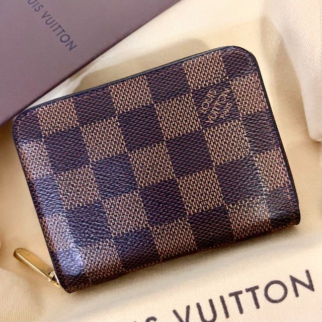 ルイ ヴィトン LOUIS VUITTON ジッピーコインパース ダミエ エベヌ