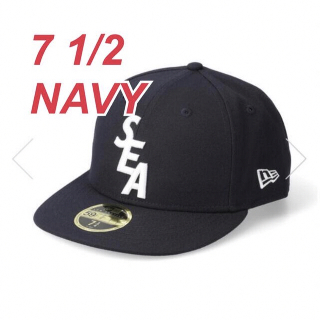 WIND AND SEA - WIND AND SEA × NEW ERA キャップ NAVY