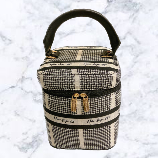 herlipto Jacquard Vanity Bag