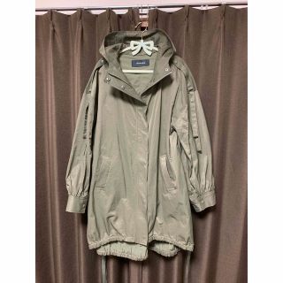 ICB モッズコート ダウン ライナー付き 3way ネイビー ファー ラクーン