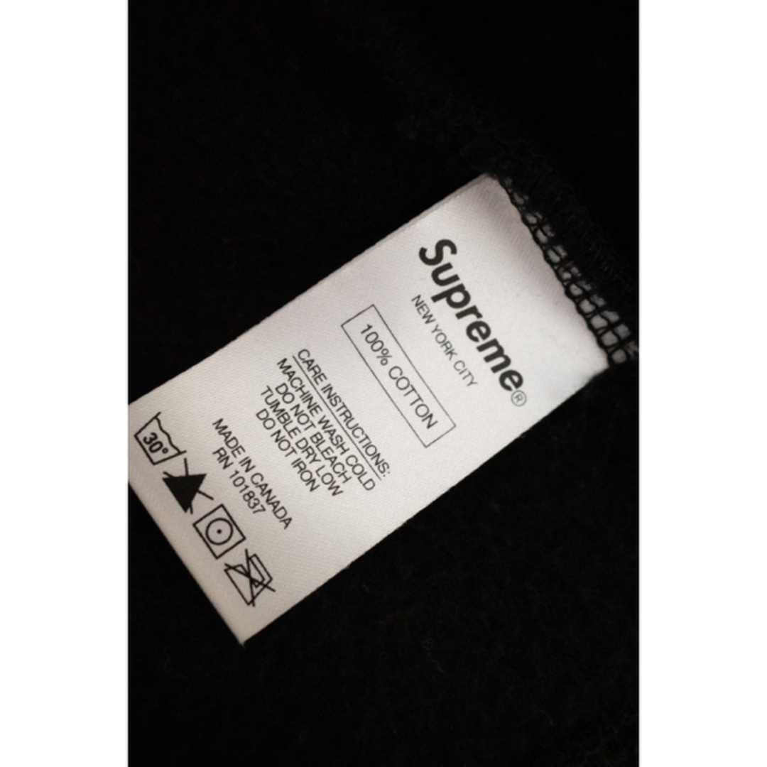 2014aw Supreme Tape Logo Zip Up Hooded L