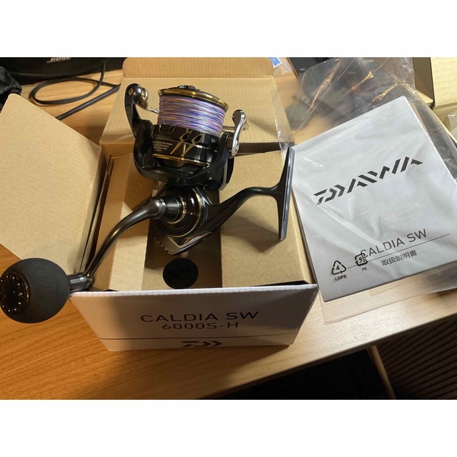 DAIWA(ダイワ)のDAIWA 22カルディアSW 6000S-H スポーツ/アウトドアのフィッシング(リール)の商品写真