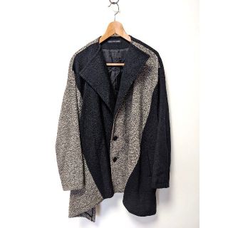 ヨウジヤマモト(Yohji Yamamoto)の19AW Y’ｓ ワイズ アシンメトリーコート 1 ウールジャケット(その他)