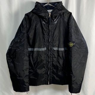 STONE ISLAND(ナイロンジャケット ・ ブラック/黒色系)の STONE ISLAND(ナイロンジャケット ・ ブラック/黒色系)の