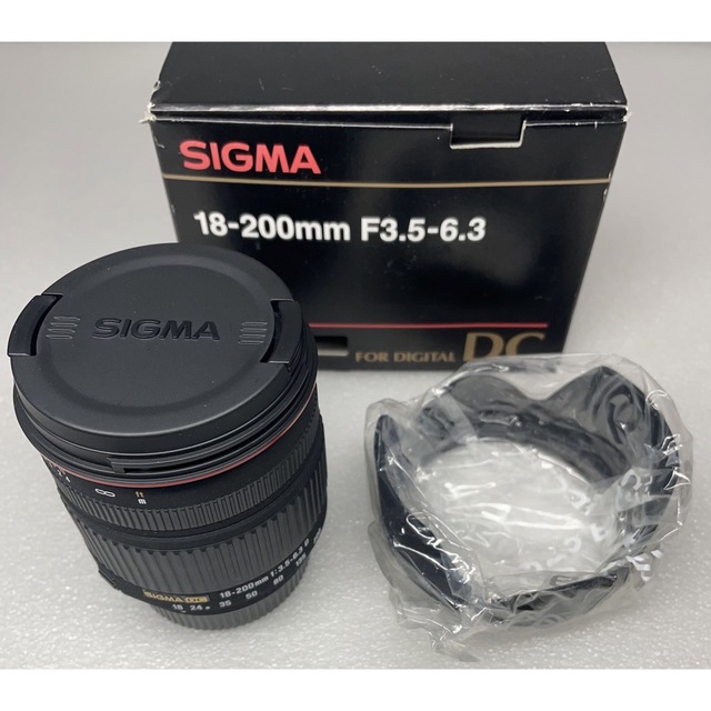 シグマ　18-200mm F3.5-6.3 DC (ﾆｺﾝ AF)レンズ