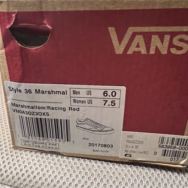 VANS(ヴァンズ)の新品24cm G-DRAGON着用　VANS Style36 オールドスクール レディースの靴/シューズ(スニーカー)の商品写真